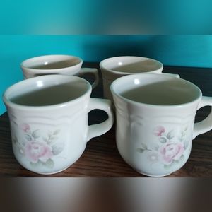 PFALTZGRAFF Tea Rose Coffee Cups (Set of 4)